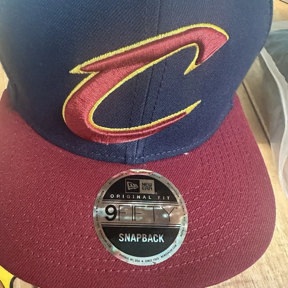 New Era‎ Cleveland Cavaliers Cavs NBA 59Fifty Fitted 2 Tone Hat Cap Size 7 1/8